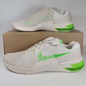 Nike Metcon 8 Beige Green Strike DO9328-006 Men's Size 14 Training Shoes Cross